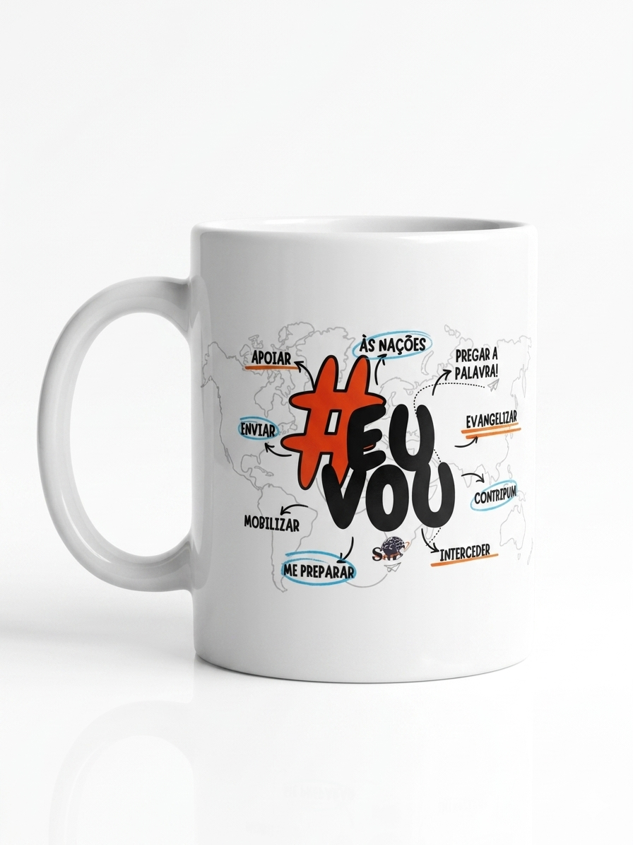 CANECA TRADICIONAL - #EU VOU